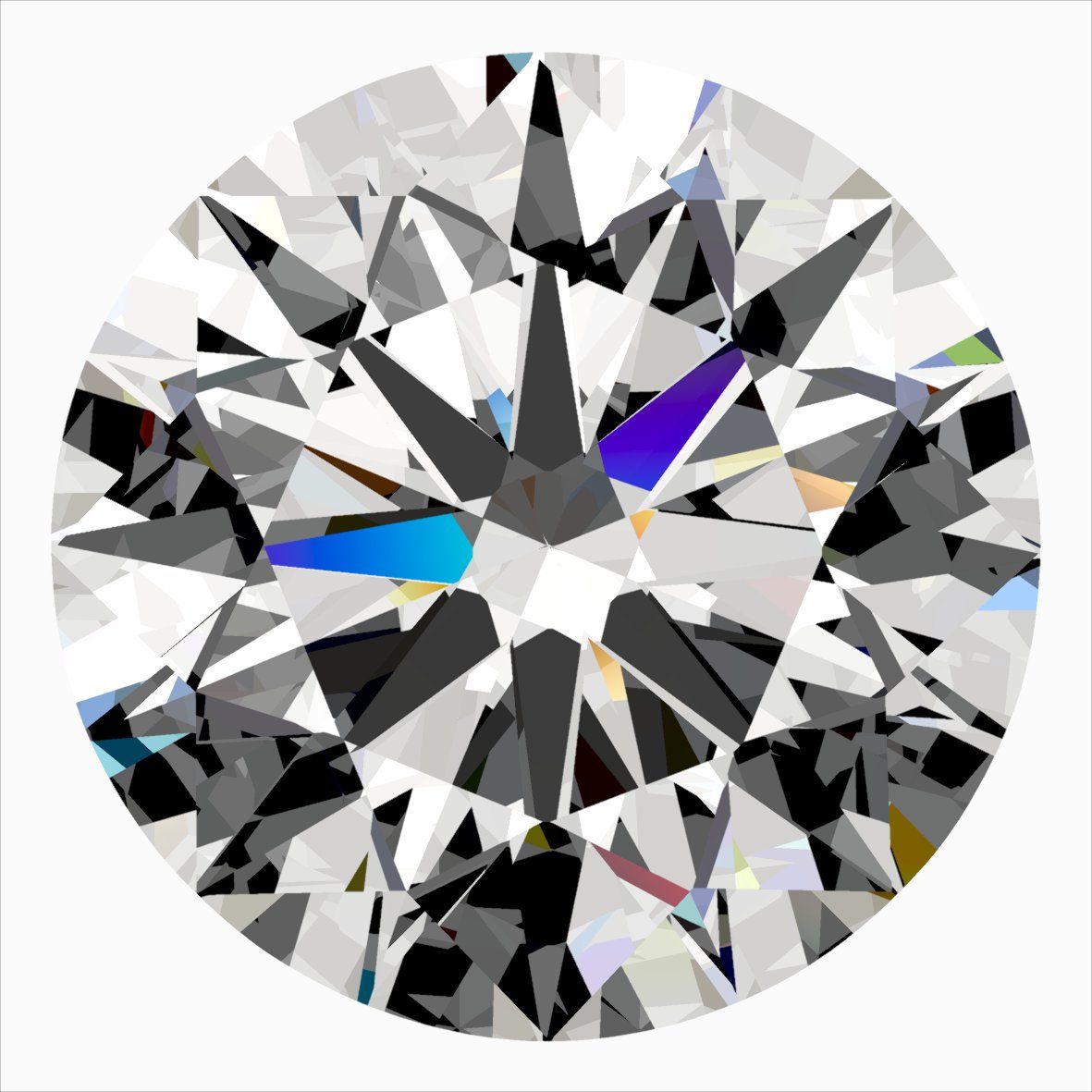 Diamond Natural 0,3Ct D-VS1 Round - GIA6551815354 1