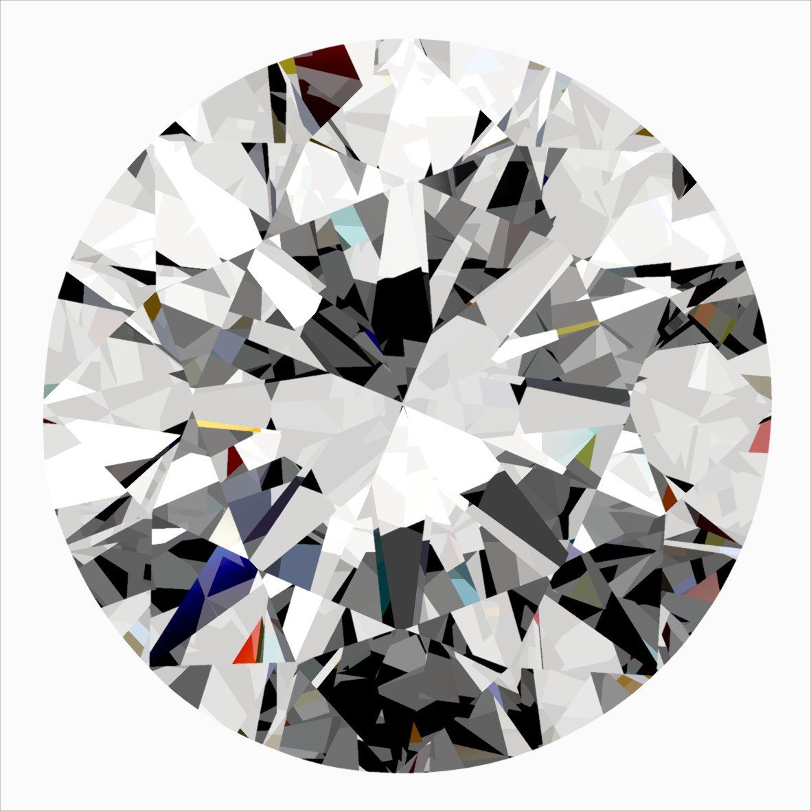 Diamond Natural 0,3Ct E-VS2 Round - GIA1558760407 1