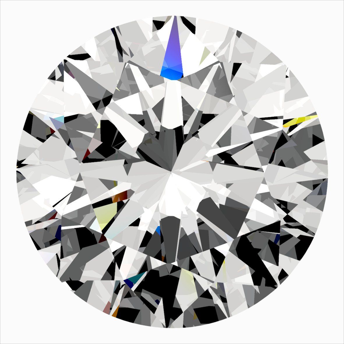 Diamond Natural 0,3Ct E-VS2 Round - GIA6552760101 1