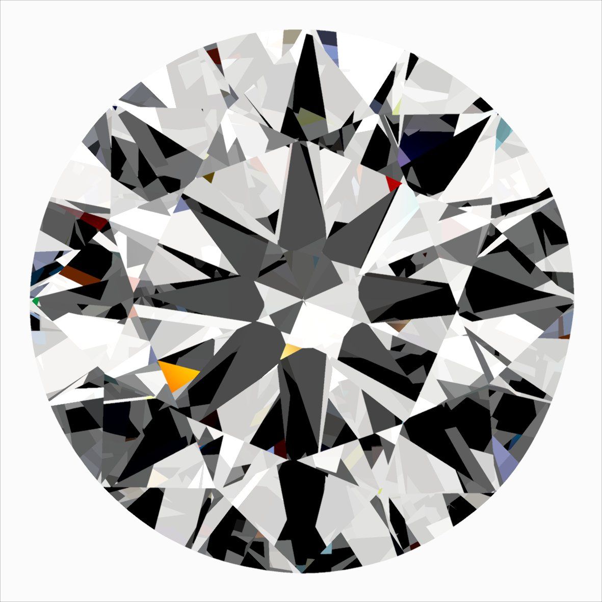 Diamond Natural 0,3Ct I-SI1 Round - GIA1559817179 1