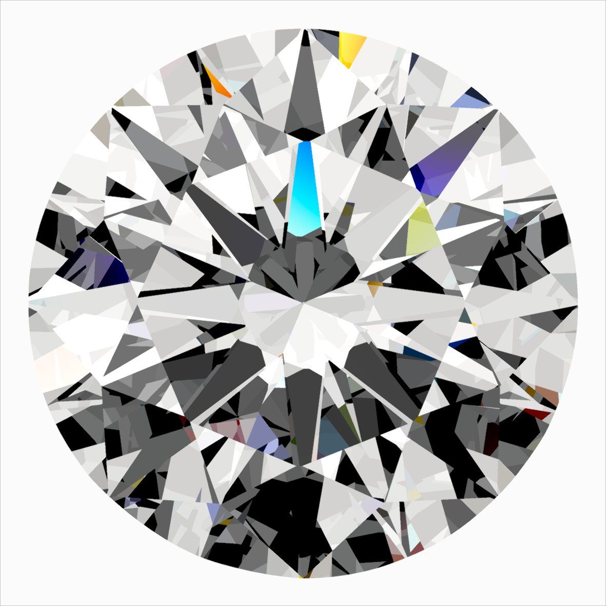 Diamond Natural 0,32Ct D-SI1 Round - GIA2554794254 1