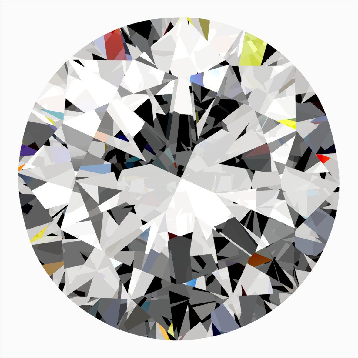Diamond Natural 0,3Ct F-SI1 Round - GIA6552816610 1