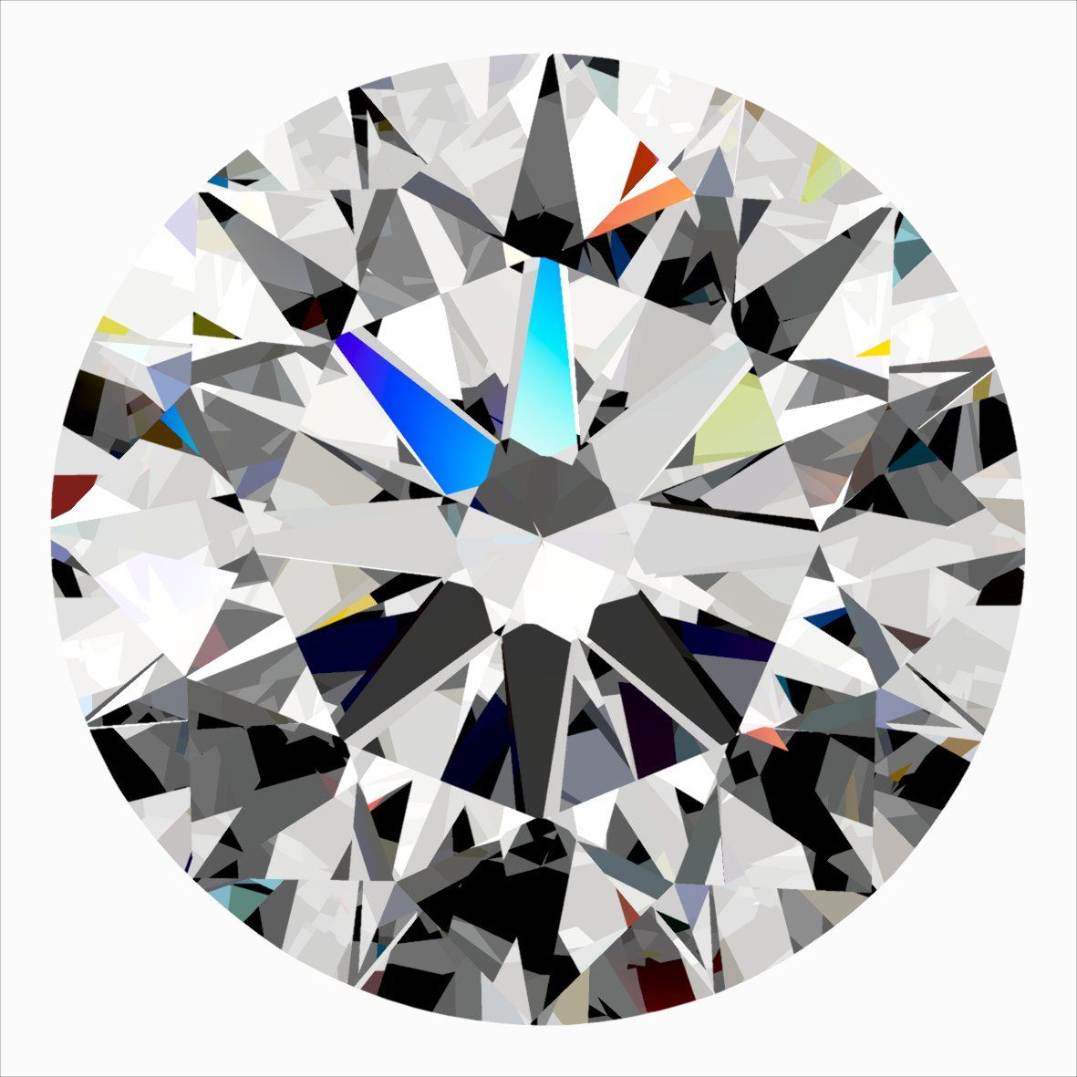 Diamond Natural 0,3Ct H-VS1 Round - GIA5556775324 1