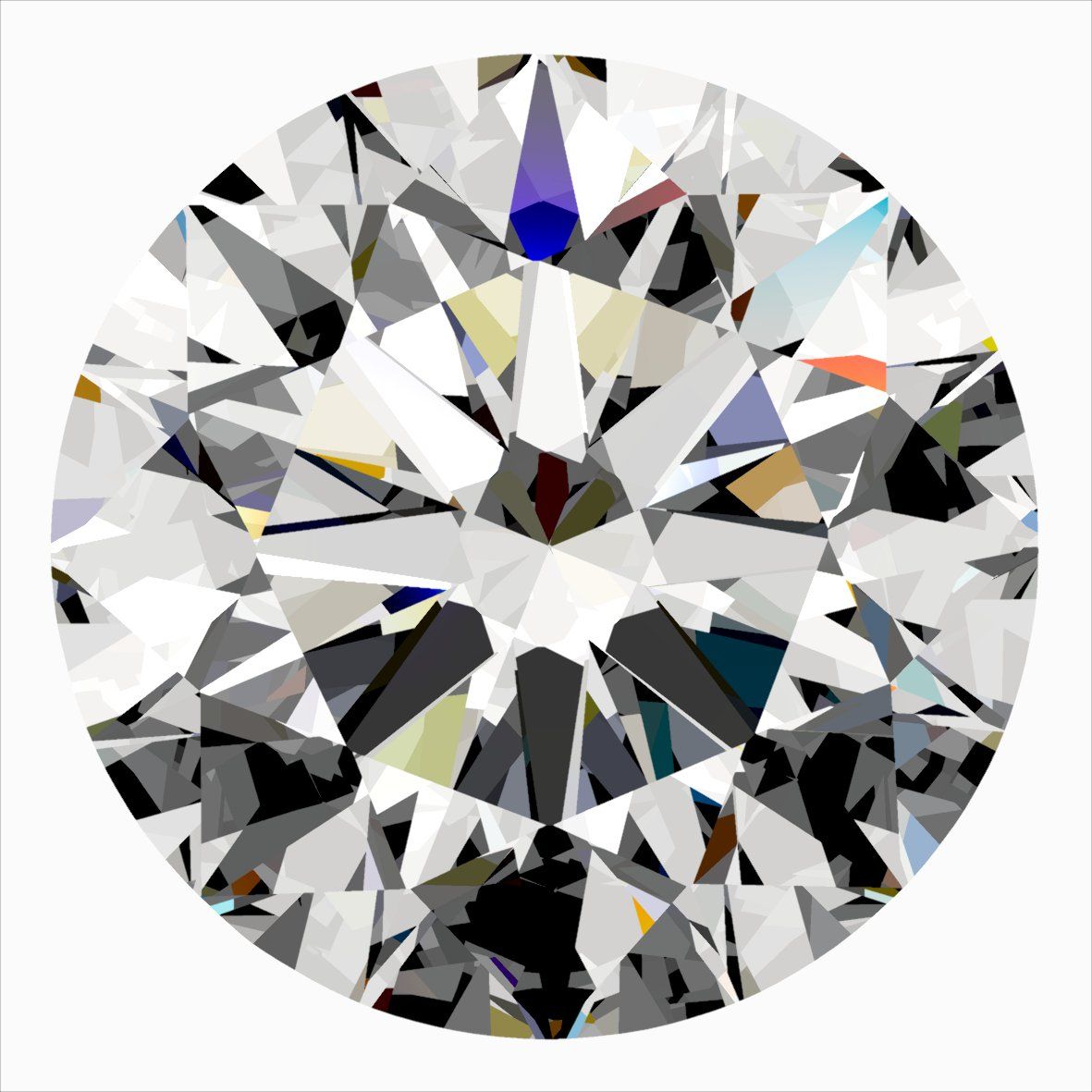 Diamond Natural 0,3Ct D-VS2 Round - GIA2557775294 1