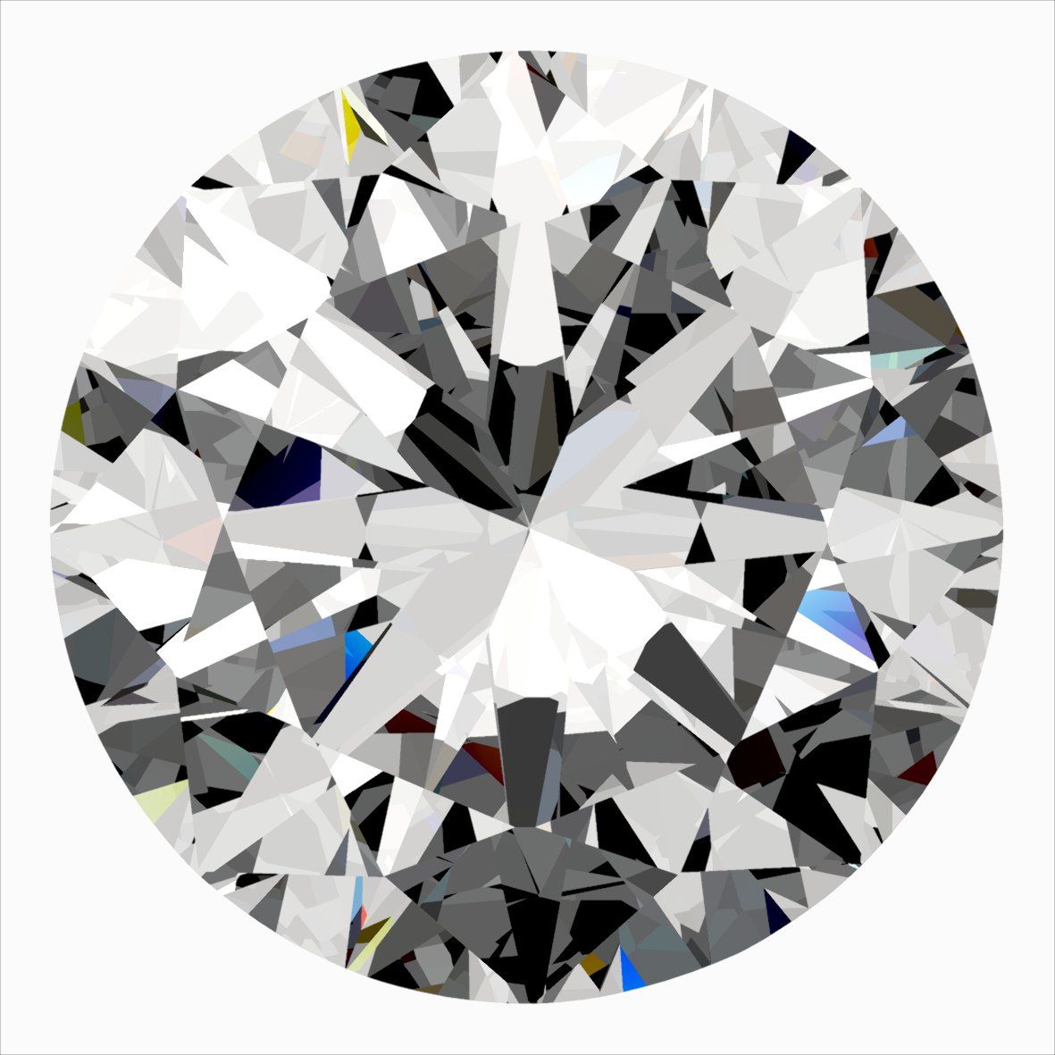 Diamond Natural 0,3Ct J-VS1 Round - GIA6551760074 1