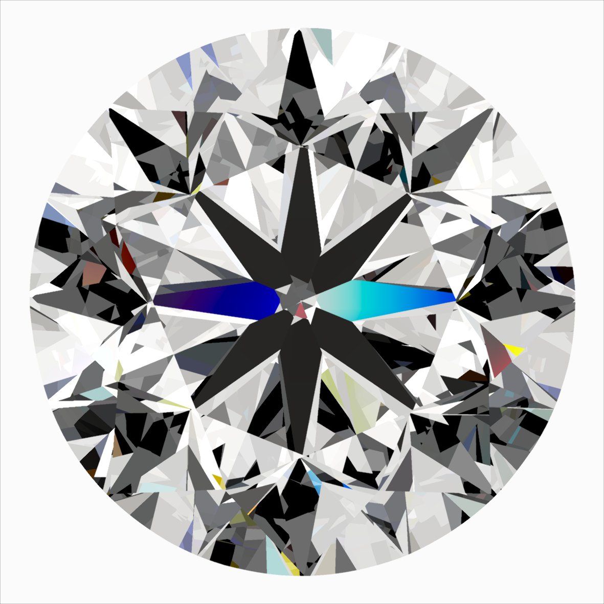 Diamond Natural 0,51Ct I-VS2 Round - GIA1559749989 1