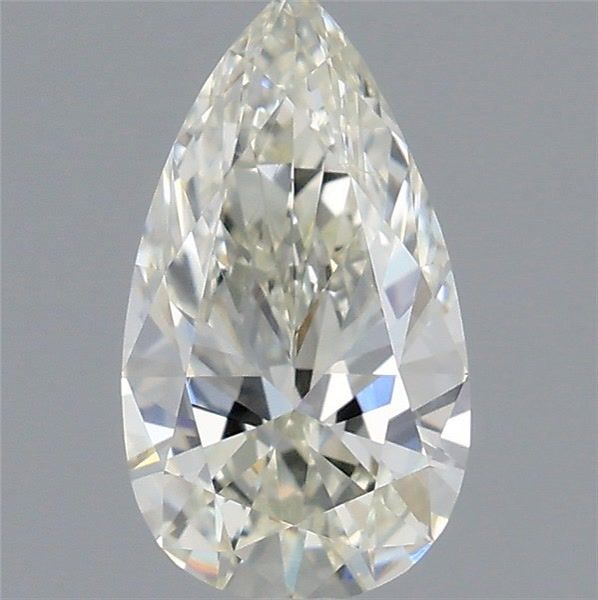 Diamond Natural 0,6Ct K-VS2 Pear - GIA7552657919 1