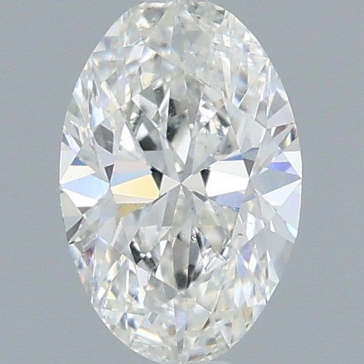 Diamond Natural 0,5Ct H-SI1 Oval - GIA6551573173 1