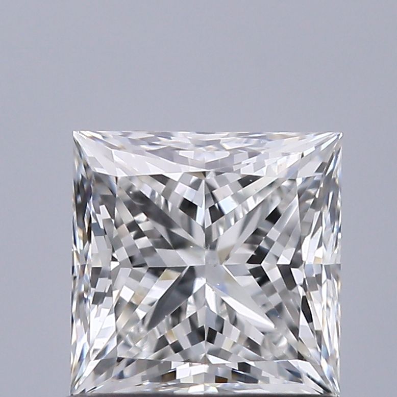 Diamond Natural 0,9Ct F-SI1 Princess - GIA5556836617 1