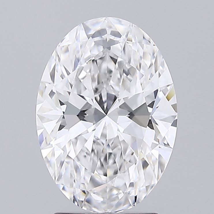 Lab Grown Diamond 2,64Ct D-VVS2 Oval - IGILG816674492 1