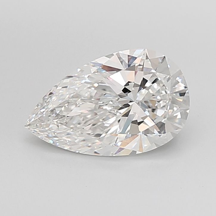 Lab Grown Diamond 3,04Ct E-VS1 Pear - IGILG817681891 1