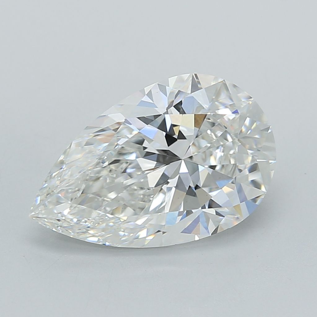 Lab Grown Diamond 3,01Ct E-VS1 Pear - IGILG795630462 1