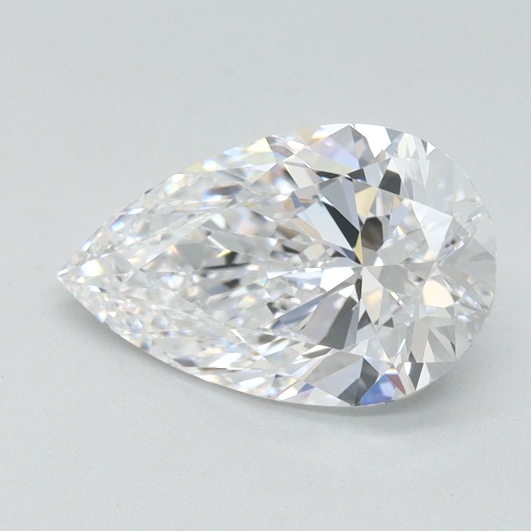 Lab Grown Diamond 1,63Ct D-FL Pear - IGILG801694874 1