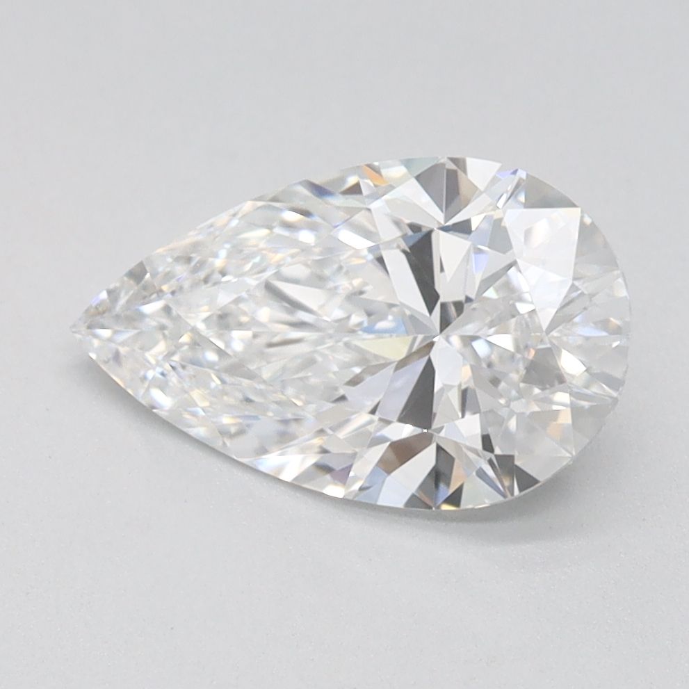 Lab Grown Diamond 1,23Ct D-FL Pear - IGILG801694872 1