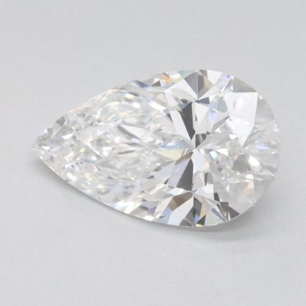 Lab Grown Diamond 1,23Ct D-FL Pear - IGILG801694872 1