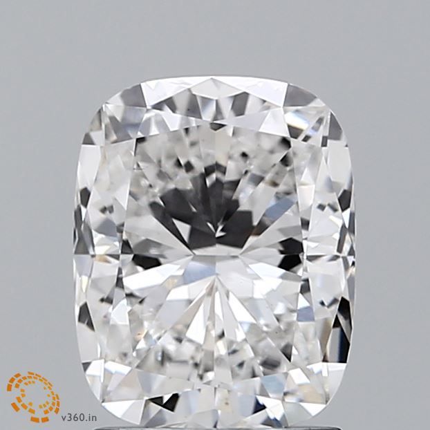 Lab Grown Diamond 1,87Ct F-VS1 Cushion - IGILG595362600 1