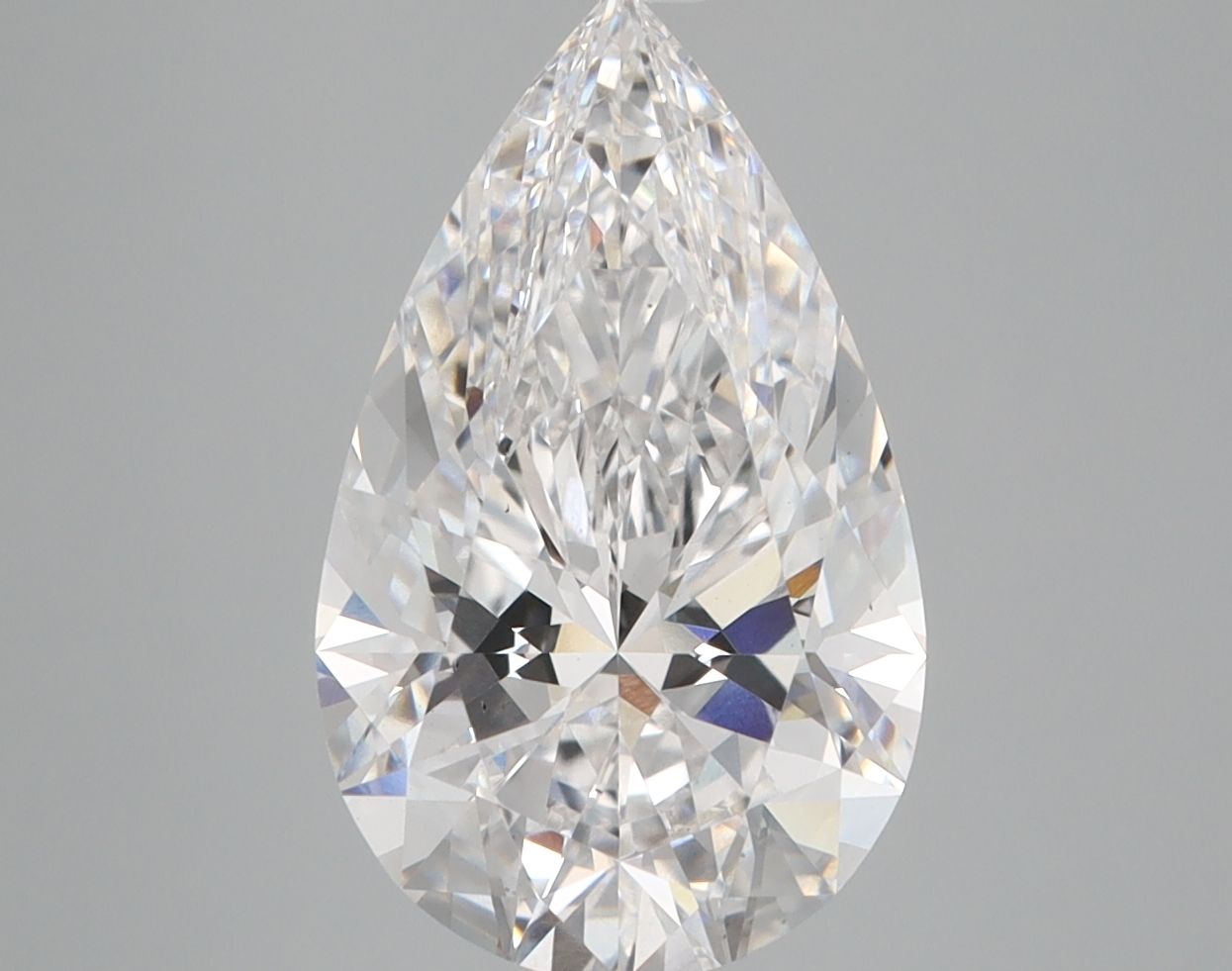 Lab Grown Diamond 3,66Ct D-VS1 Pear - IGILG711530071 1
