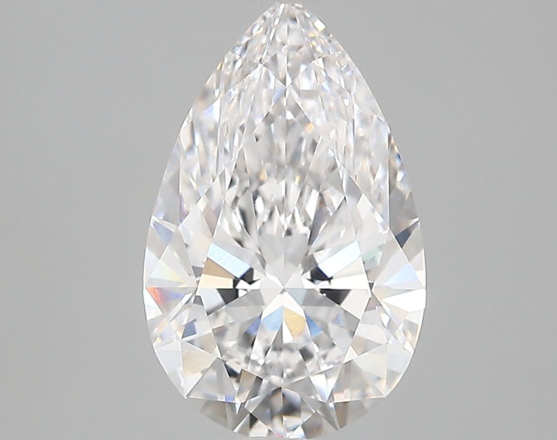 Lab Grown Diamond 2,87Ct D-VVS2 Pear - IGILG812651676 1