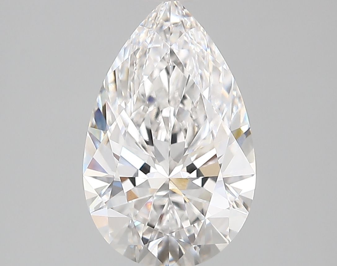 Lab Grown Diamond 2,84Ct D-VVS2 Pear - IGILG807629510 1