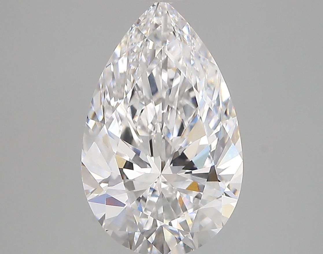 Lab Grown Diamond 2,97Ct D-VVS2 Pear - IGILG807677153 1