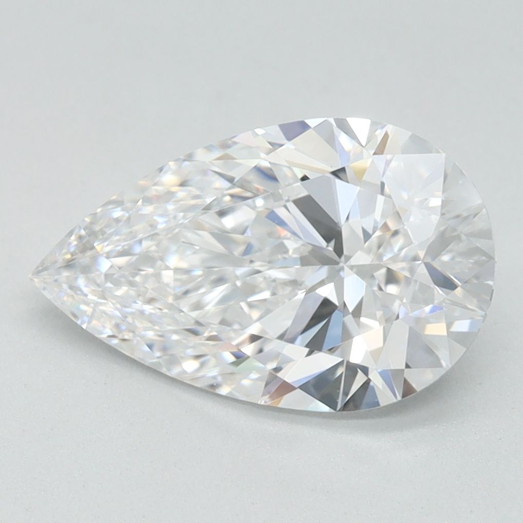 Lab Grown Diamond 1,73Ct D-FL Pear - IGILG801694875 1