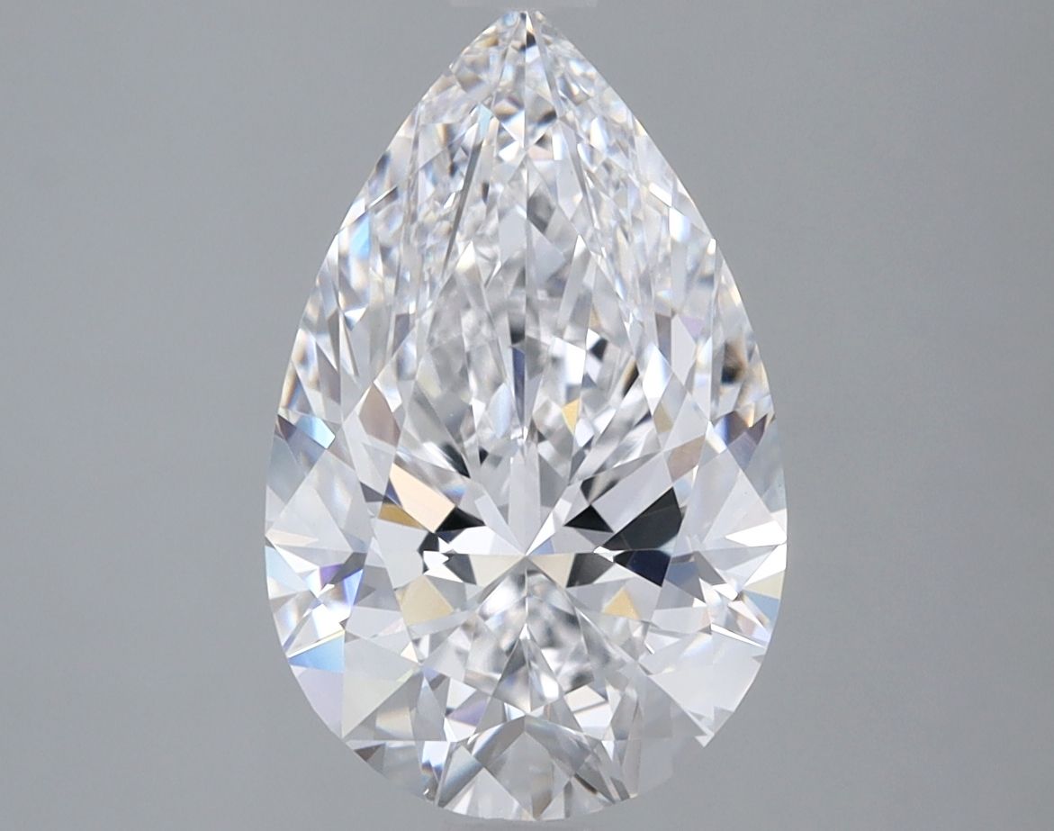 Lab Grown Diamond 3,02Ct D-VVS2 Pear - IGILG821616005 1