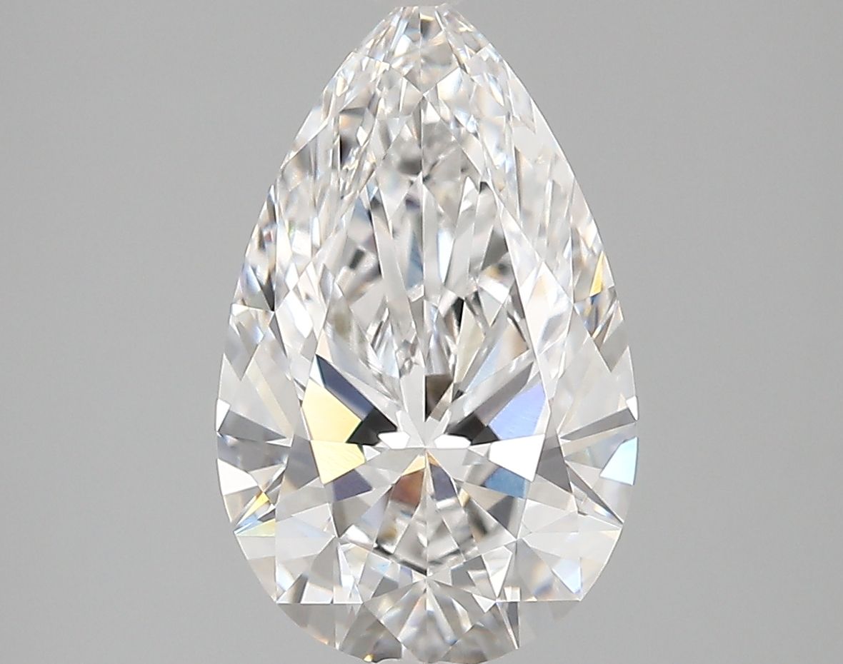 Lab Grown Diamond 3,4Ct E-VVS1 Pear - IGILG797686033 1
