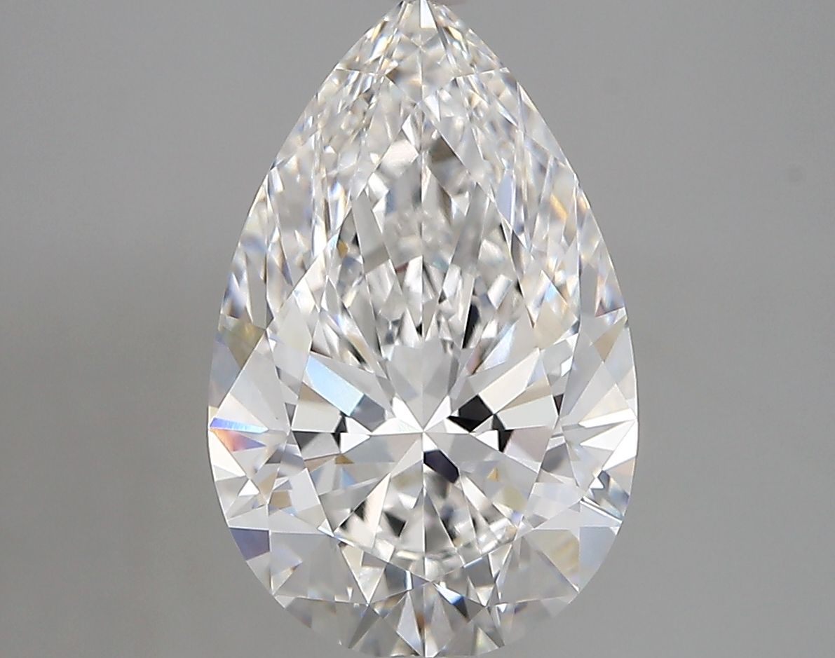 Lab Grown Diamond 3,81Ct E-VVS1 Pear - IGILG777610006 1