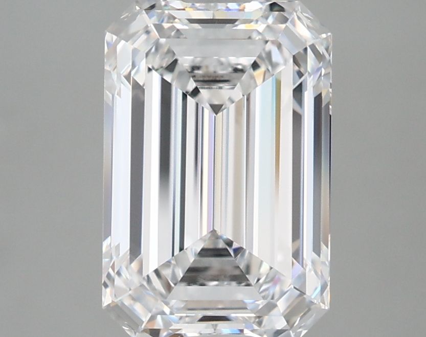 Lab Grown Diamond 2,83Ct D-FL Emerald - IGILG805694635 1