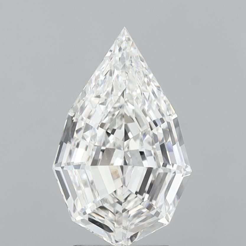 Lab Grown Diamond 3,34Ct F-VVS2 Pear - IGILG819630166 1