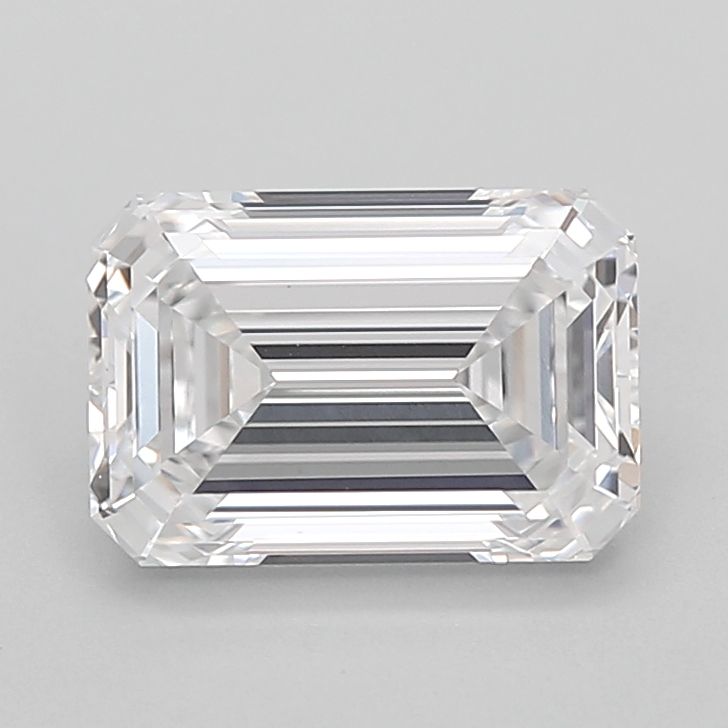 Lab Grown Diamond 2,1Ct D-VVS2 Emerald - IGILG819646340 1