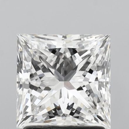 Lab Grown Diamond 2Ct F-VVS2 Princess - IGILG816618837 1