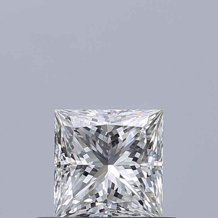 Diamond Natural 0,52Ct F-VVS2 Princess - GIA7556850271 1