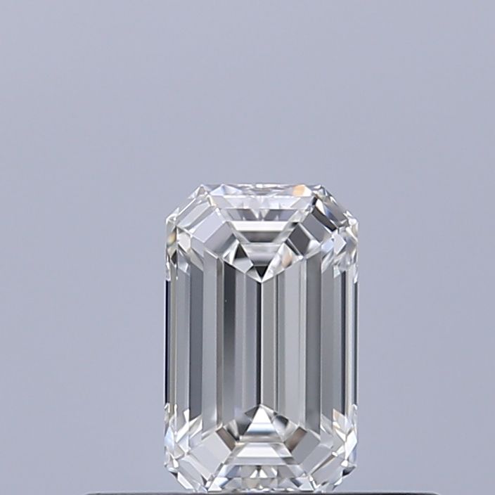 Diamond Natural 0,31Ct F-IF Emerald - GIA7558883771 1