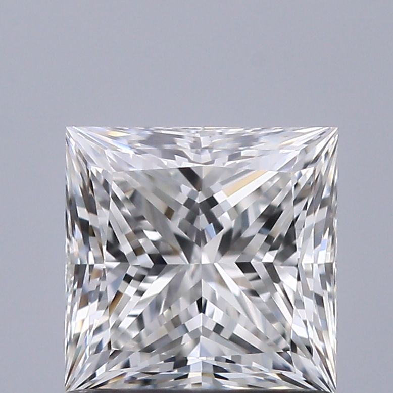 Diamond Natural 0,91Ct F-VVS2 Princess - GIA1558885654 1