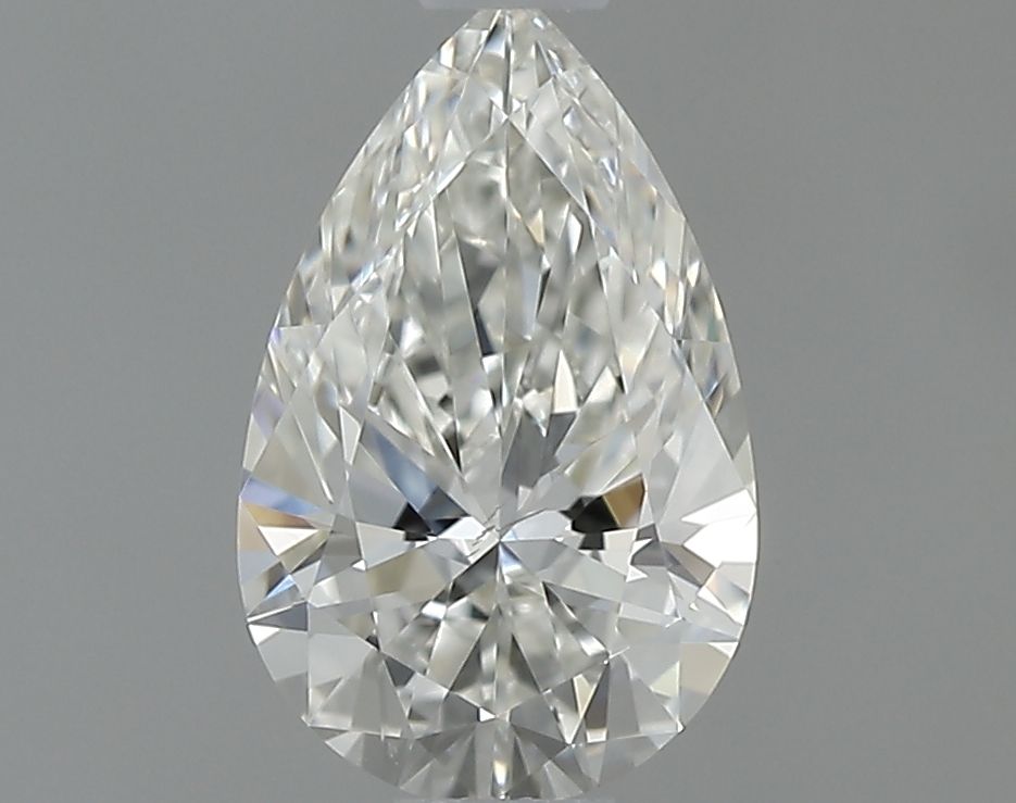 Diamond Natural 0,61Ct H-SI1 Pear - GIA6555831302 1