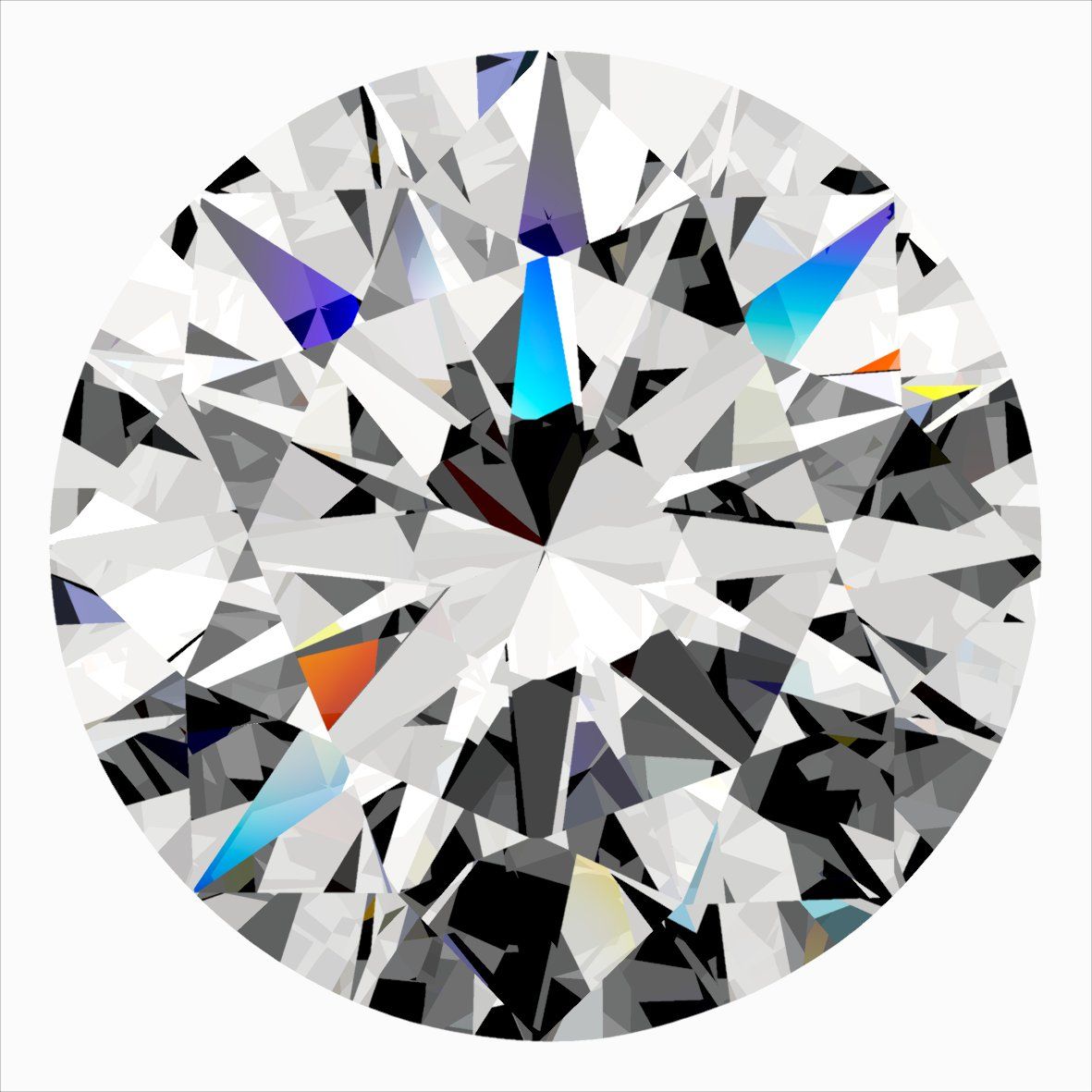 Diamond Natural 0,3Ct F-VVS2 Round - GIA7551812343 1