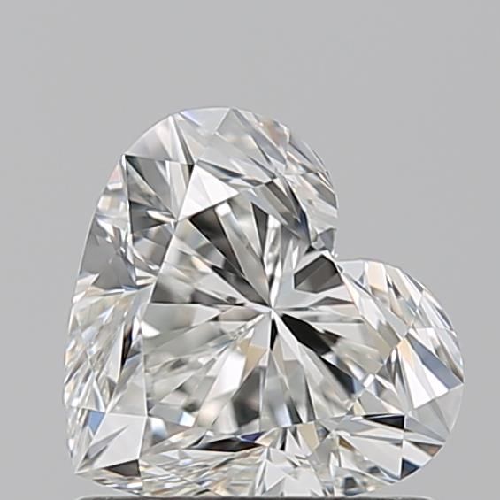 Diamond Natural 1,01Ct H-VVS2 Heart - GIA7542117520 1