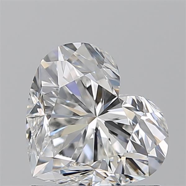 Diamond Natural 1,2Ct F-VVS1 Heart - GIA2547252633 1