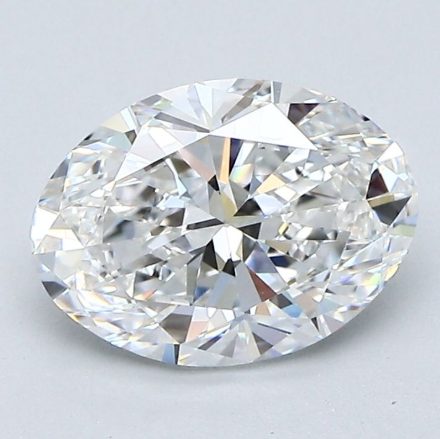 Diamond Natural 1,7Ct E-VS1 Oval - GIA6552239555 1