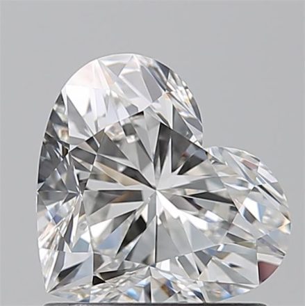 Diamond Natural 1,01Ct G-VVS2 Heart - GIA2536614441 1