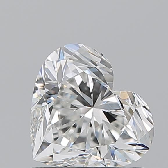 Diamond Natural 1,01Ct G-VVS2 Heart - GIA6531458376 1