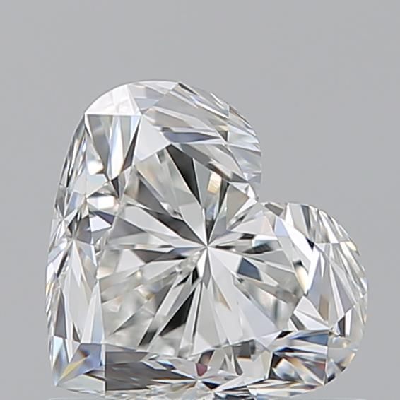 Diamond Natural 1,01Ct H-VVS1 Heart - GIA5546352085 1