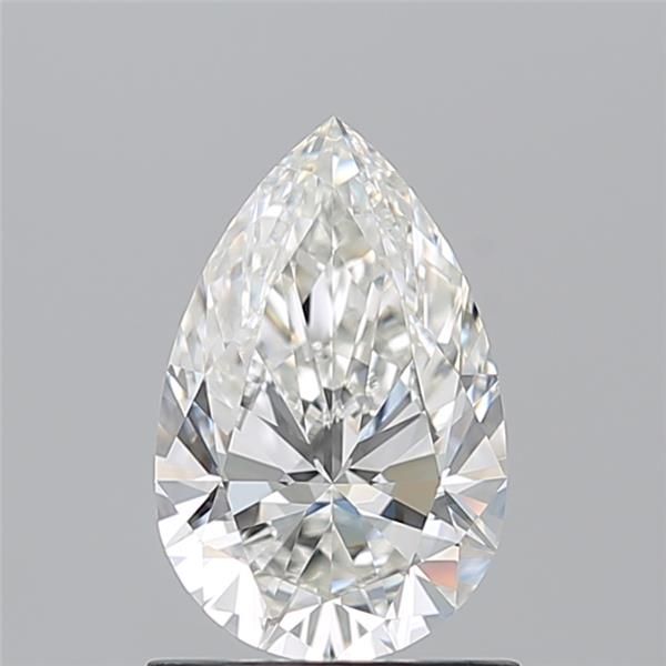 Diamond Natural 1,01Ct H-IF Pear - GIA1548687055 1