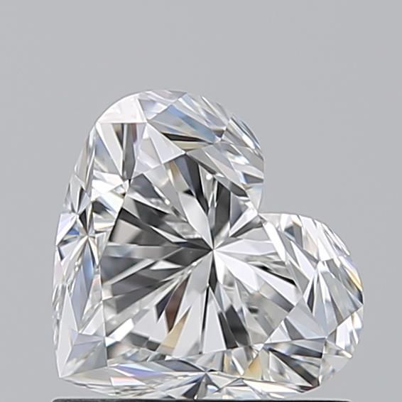 Diamond Natural 1,01Ct G-VVS2 Heart - GIA7543324603 1