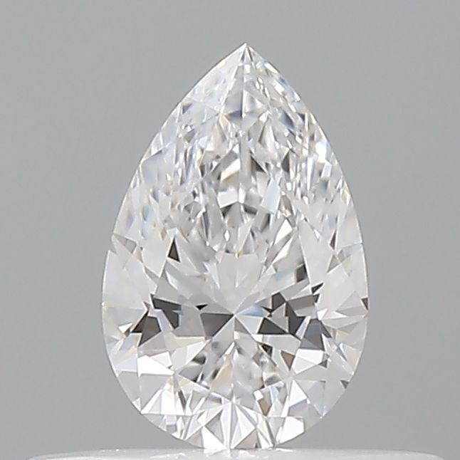 Diamond Natural 0,3Ct D-VVS2 Pear - GIA6551536500 1
