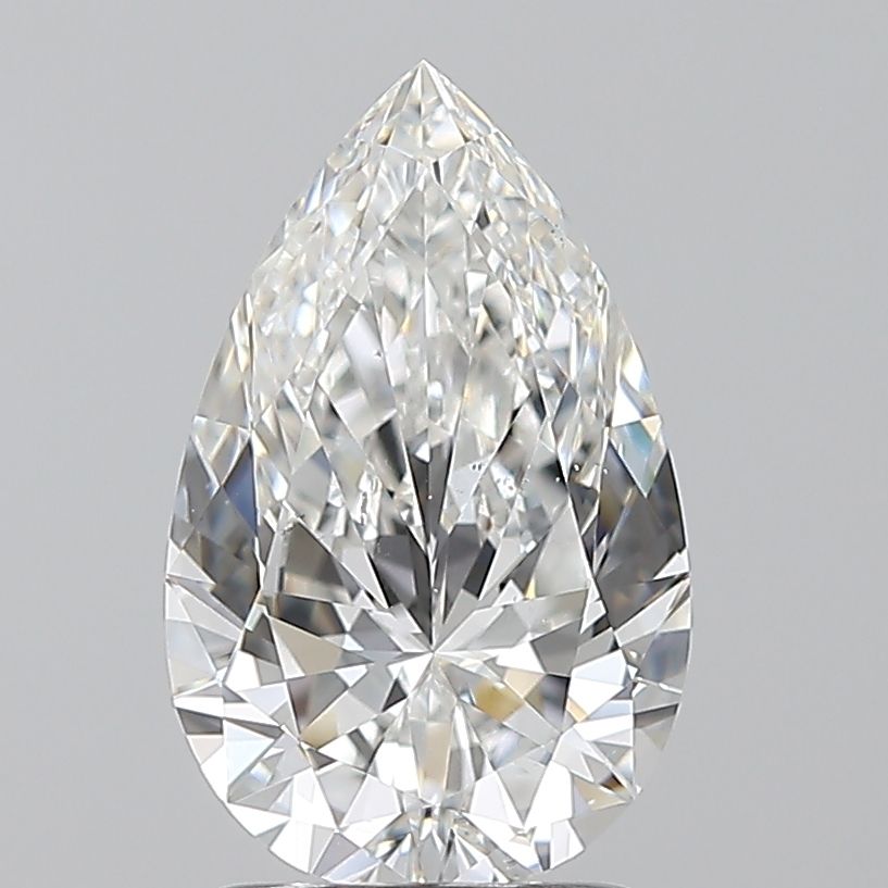 Diamond Natural 1,7Ct F-SI1 Pear - GIA2557776372 1