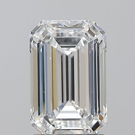 Diamond Natural 1,5Ct E-VS1 Emerald - GIA5553672890 1