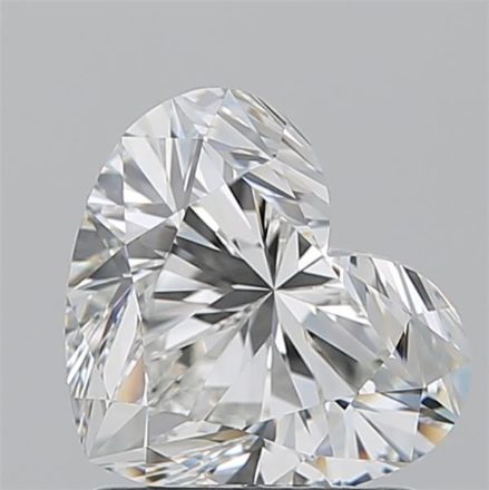 Diamond Natural 1,5Ct G-VVS1 Heart - GIA6535044600 1