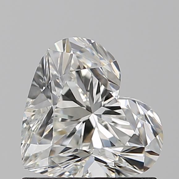 Diamond Natural 1,01Ct H-VVS1 Heart - GIA5546264126 1
